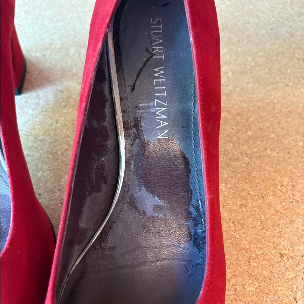 Stuart Weitzman suede heels - Picture 3 of 10